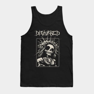 disturbed bride skeleton Tank Top